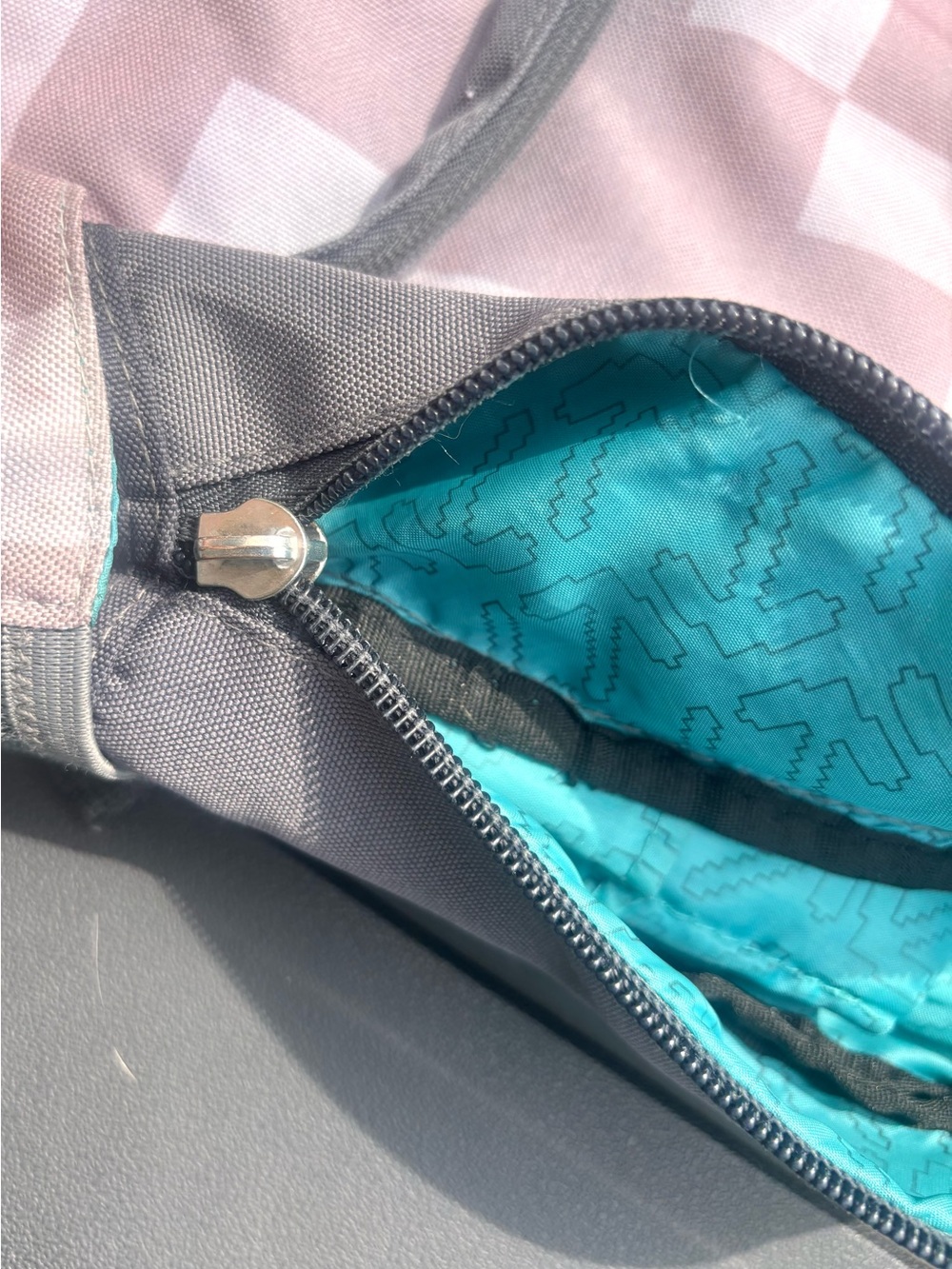 Gray Minecraft Backpack - Picture 12 of 16